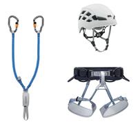 PETZL Kit Via Ferrata Vertigo - Unisex - Nero / Grigio - Taglia 1- modello 2024