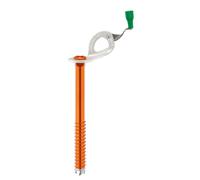 PETZL, Laser Speed Light, Ultralight Ice Screw con Manico Integrato, Verde, 21 Cm, Unisex-Adulto