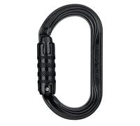 Petzl Moschettone Nero OXAN, ovale, TRIACT-LOCK