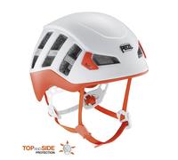 Petzl Meteor - casco arrampicata e scialpinismo 48-58 cm White/Orange unisex