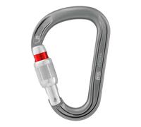 Gancio a moschettone PETZL Blocco a vite (grigio) TU