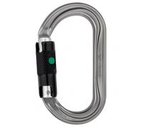 Petzl - OK Ball-Lock - Moschettoni a chiusura grigio