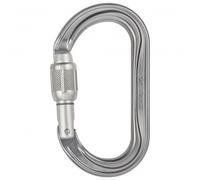 Petzl - OK Screw-Lock - Moschettoni a chiusura grigio