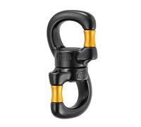 PETZL P58 So Open Gate Girevole con Cuscinetti a Sfera sigillati, Giallo/Nero