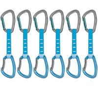 PETZL Pack 6 Rinvii Djinn Axess 12 Cm Blu