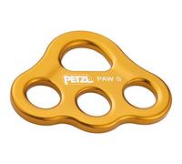Placca multiancoraggio Petzl Paw S giallo ocra