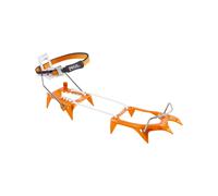 Petzl - Ramponi da alpinismo ultraleggeri - Leopard Leverlock Fil in Alluminio - Arancione
