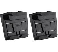 PETZL - Sistema di Fissaggio Autoadesivo per Il Fissaggio di Una Lampada Frontale a Un Casco Adapt - Unisex, Nero, Taglia Unica (Confezione da 2)