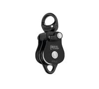 Petzl Spin L2 Carrucola Doppia con Girello, Nero