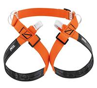 Imbracatura speleologia Petzl Super avanti nero arancione - 2
