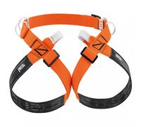 Imbracatura speleologia Petzl Super avanti nero arancione - 1
