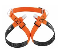 Imbracatura speleologia Petzl Super avanti nero arancione - 2