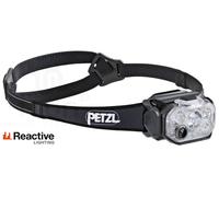 Petzl - Lampada frontale per alpinismo e scialpinismo - Swift RL Classic Black - Nero