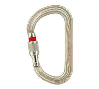 Petzl Vulcan Moschettone Asimmetrico Screw-Lock, Oro