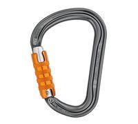 PETZL, William, Moschettone di bloccaggio per assicurazione, grigio, TRIACT-Lock