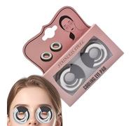 Peufcmi Acciaio Inossidabile Impacco Freddo Per La Rimozione Delle Occhiaie - Cura Della Pelle Con Impacchi Freddi Per Le Occhiaie - Accessorio Rinfrescante Multiuso Morbido Per Cura Del Viso Ragazza