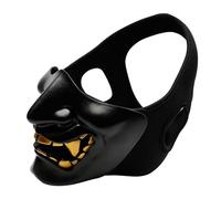 Peufcmi Mascherina per il viso, per Halloween, per feste e festival, per uomini e donne, feste in maschera, Natale, teatro, fuga, casa infestata