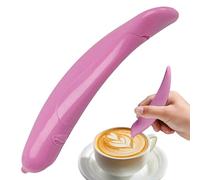 Peufcmi Penna Per L'Arte Del Latte - Penna Portatile Per L'Intaglio Del Latte | Strumento Per L'Intaglio Caffè,Per Uomini Ragazzi Ragazze Giovani Adolescenti Moglie Marito Figlio Figlia Famiglia