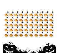 Peufcmi Portacaramelle Halloween | Involucro Zucchero Fantasma,50 Pezzi Involucri Display per Decorazioni Bambini