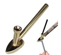 Peufcmi Punte Per Saldatura A Stagno,Utensile in Rame a Forma di Triangolo per Riparazioni,Ricambio per Punte Saldatore - Per Utilizzo in Progetti di Elettronica Auto, Officina e Garage