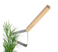 Peufcmi Strumento di raschietto di , strumento di raschiatura del prato | del triangolo di metallo manuale,Strumenti manuali diserbini, forniture per il giardinaggio con manico in legno per la pulizia
