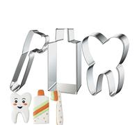 Peufcmi Tagliapasta Per Torte In Acciaio Inossidabile - 3 Pezzi Utensili Da Forno Antiaderenti Tagliapasta - Ad Anello Per Cottura Al Forno - Per Pasticceria Torta Famiglia Amici Colleghi Cucina Casa