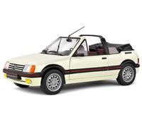 Peugeot 205 convertibile bianco modello di auto 421189100 Solido 1:18