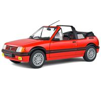 Peugeot 205 convertibile rosso modello di auto 421189000 Solido 1:18