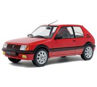 PEUGEOT 205 GTi 1,9 - 1988 - red - SOLIDO 1:18