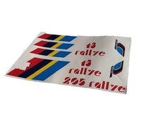 Peugeot 205 Rally 1.3 Autoadesivi Adesivi Logo Kit Completo stickers _