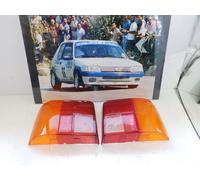 PEUGEOT 205 RALLY DEL 88 - TRASPARENTI FANALI POSTERIORI DX E SX ORIGINALI P/V