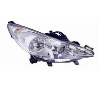 Peugeot 207 2006 FARO PROIETTORE H7-H7-H1 C/FEND. PRED. REG. ELETTRICA DESTRO
