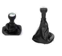 PEUGEOT 207 307 308 POMELLO DEL CAMBIO MANUALE + CUFFIA 5 MARCE CHROM NUOVO