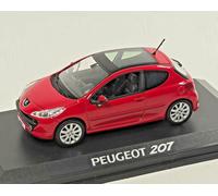 Peugeot 207 Argento Metallizzato, 1:43, NOREV