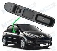 Peugeot 207 Interruttore Pulsante Bottone Alzacristallo Alzavetro Destro