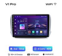 PEUGEOT 208 / 2008 dal 2011 al 2020 Autoradio Stereo Navigatore Android 12