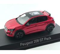 Peugeot 208 GT 2022, " Elixir " -rot , NOREV 1:43