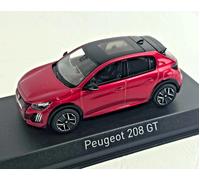 Peugeot 208 GT 2024, Rosso Metallizzato, NOREV 1:43