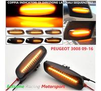 PEUGEOT 3008 09-16 INDICATORI DI DIREZIONE LATERALI DINAMICI FUME' SMOKE