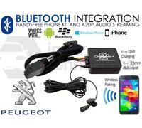 Connects2 Adattatore Bluetooth per Peugeot 407 2005 Musica Streaming Vivavoce Aux iPhone