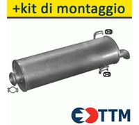 PEUGEOT 306 1.1 1.4 1.6 1.8 1.8 D 1.9 D 93-02 Silenziatore Marmitta Posteriore+