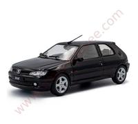 PEUGEOT 306 S16 Noir Onyx 1994 1/43 Auto Miniatura Solido
