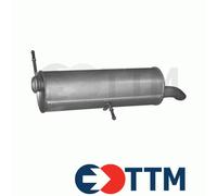 PEUGEOT 307 FAMILIARE 2.0 138HP 2002-2005 Silenziatore Marmitta Posteriore