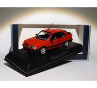Peugeot 309 GTi del 1987 rosso Vallelunga PTS a 1/43 di Norev 473911