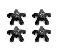 Peugeot 4008 Lega Calotta Centrale Ruota Hub Set Di 4 Nero Coperchi 98366785XK
