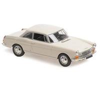 PEUGEOT 404 Coupe - 1962 - white - Maxichamps 1:43