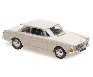 PEUGEOT 404 Coupe - 1962 - white - Maxichamps 1:43