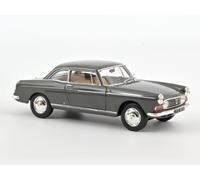 PEUGEOT 404 Coupe - 1967 - graphite grey - NOREV 1:18