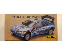 Peugeot 405 Turbo Rallye Parigi Dakar Heller 80190 Scala 1:43 Vintage Nuovo