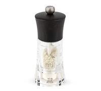 Peugeot 42670B14 Oleron Macina Sale Umido, Corpo in Acrilico, Finitura Cioccolato, 14 cm, Macinatura Regolabile, Meccanismo in Ceramica